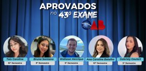 FAMUTUM comemora novas aprovações no 43º Exame da OAB